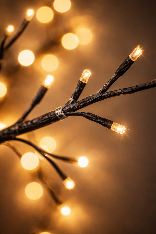 Nature-Inspired LED Branch Wall Light | Flexible Tree-Style Mood Light with Warm Glow