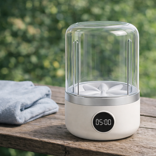 🧺 Mini Portable Washing Machine (Rechargeable & Cordless)